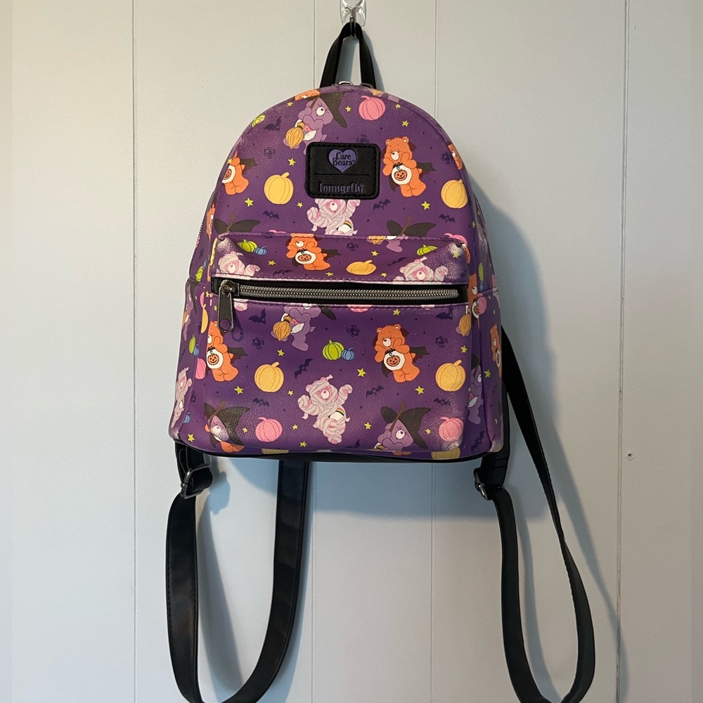 Loungefly Care Bears Halloween mini backpack